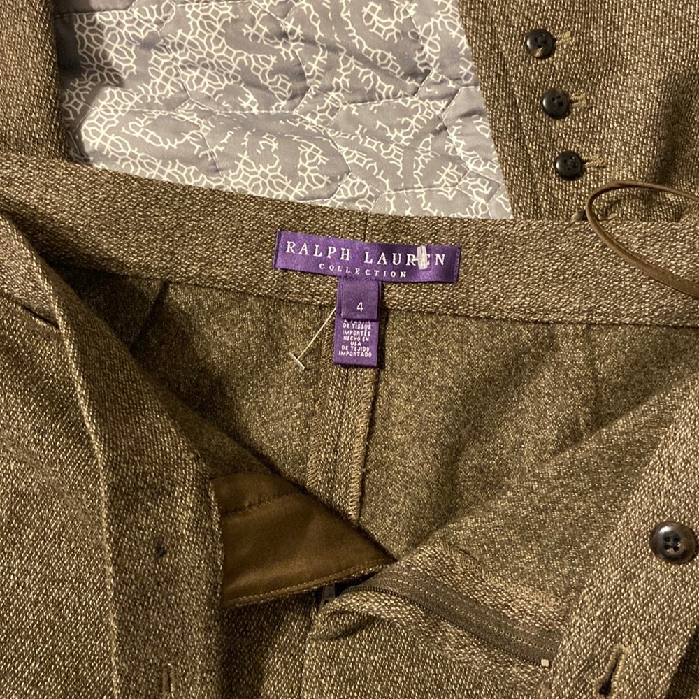 Ralph Lauren Purple Label women’s wool dress pants